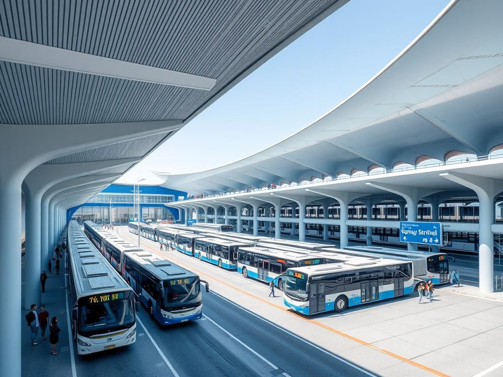 Modern Bus Terminal